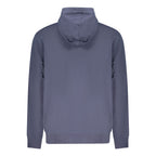 Blue Cotton Men's Hoodie