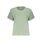 Green Cotton Women's T-Shirt