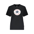 Black Cotton Women's T-Shirt