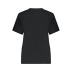 Black Cotton Women's T-Shirt