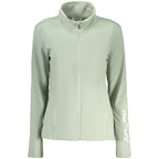 Green Cotton Womens Sweatshirt