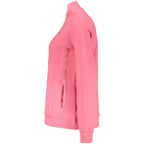 Pink Cotton Womens Sweatshirt