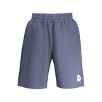 Blue Cotton Men's Sweatpant