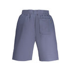Blue Cotton Men's Sweatpant
