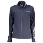 Blue Cotton Women's Sweatshirt