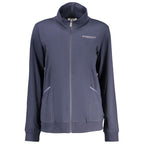 Blue Cotton Women's Sweatshirt