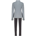 Blue Cotton Women's Sweatshirt Set