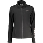Black Cotton Women's Sweatshirt