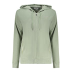 Green Cotton Women's Hoodie