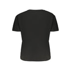 Black Cotton Women's T-Shirt