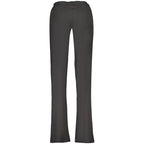 Black Cotton Women's Trousers