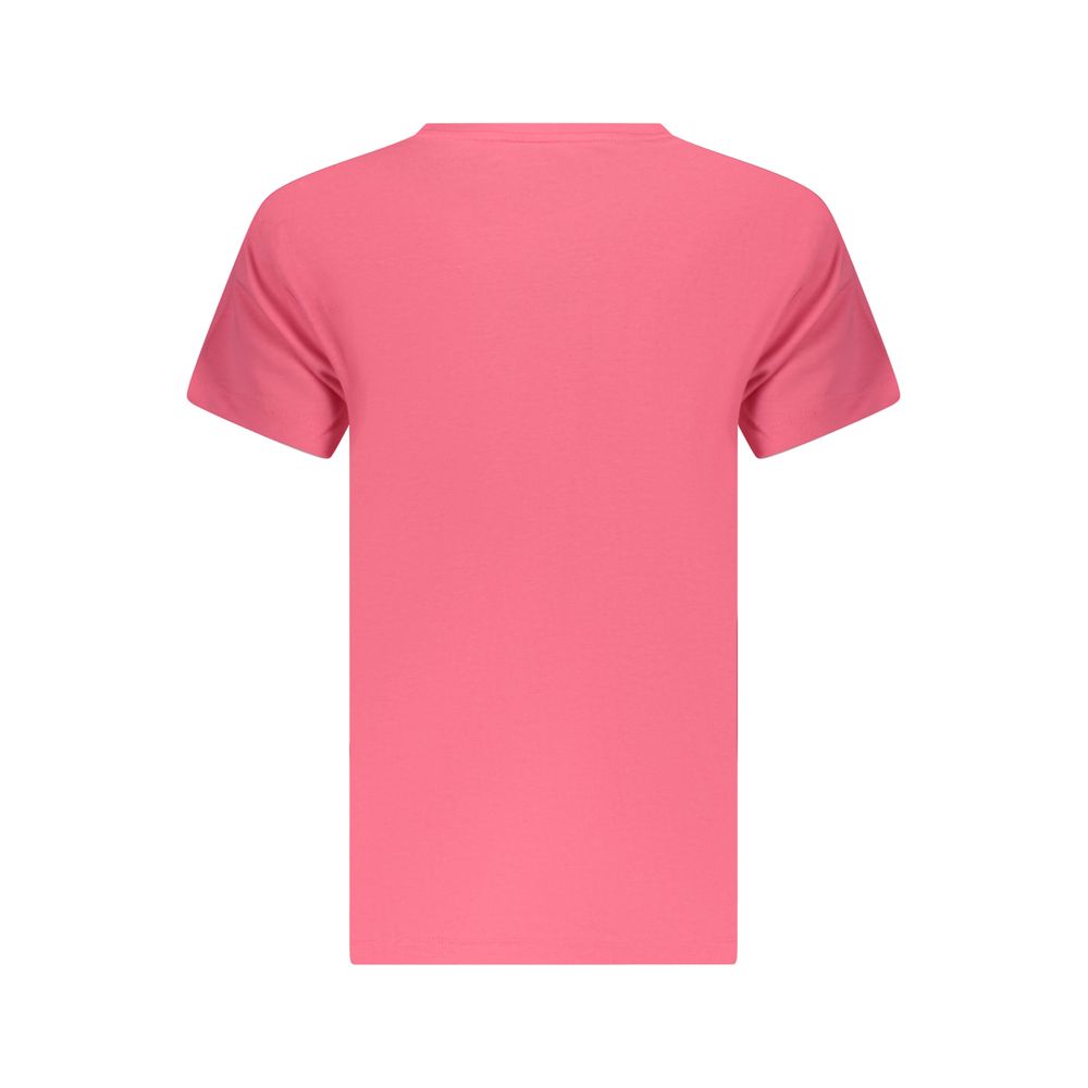 Pink Cotton Women's T-Shirt