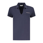 Blue Cotton Women's T-Shirt