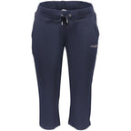 Blue Cotton Women's Pant