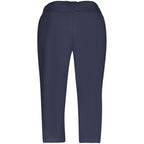 Blue Cotton Women's Pant