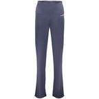 Blue Cotton Women's Trousers