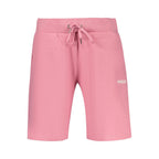 Pink Cotton Women's Pants