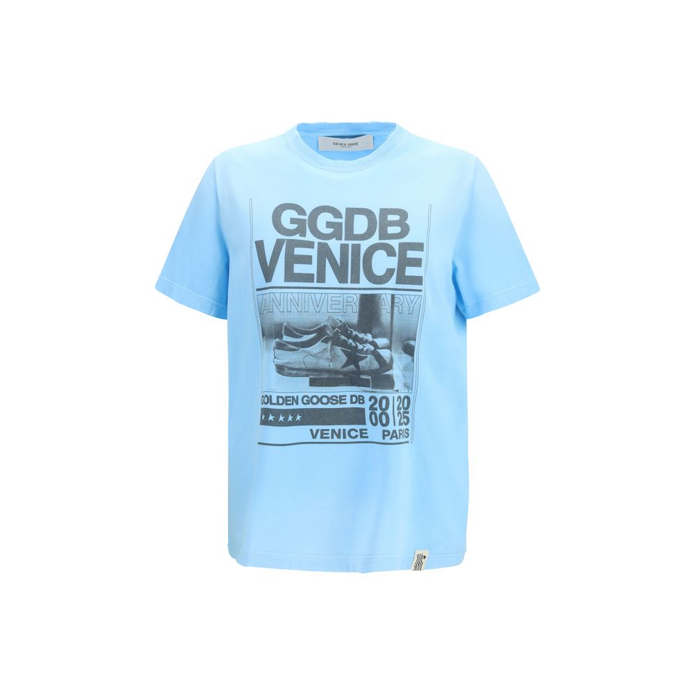 Blue Cotton T-Shirt