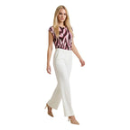 Multicolor Viscose Blouse