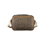 Brown Polyurethane Women Bag