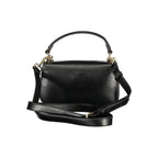 Black Polyurethane Women's Bag