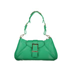 Verde Polyurethane Women's Bag with Adjustable Shoulder Strap