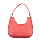 Rosso Polyurethane Women's Bag with Removable Shoulder Strap