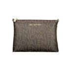 Brown Polyurethane Women's Bag