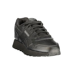 Black Polyurethane Men's Sneaker