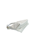 White Cowhide Clutch Bag