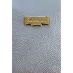 Blue Leather Women Bag
