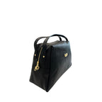 Black Leather Women Bag