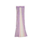 Purple Cotton Long Skirt