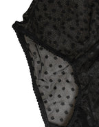 Black Logo Girdle High Waist Panty Underwear