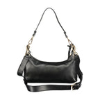 Black Polyurethane Women's Bag