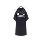 Black Cotton Casual Dress