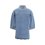 Blue Cotton Denim Jacket
