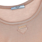 Multicolor Silk Tank Tops