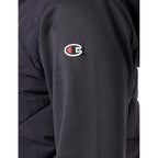 Black Polyester Shell Jacket