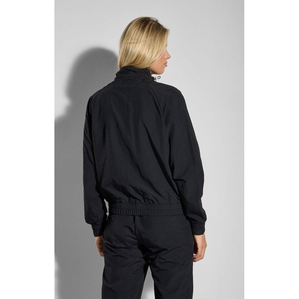 Black Polyamide Sweatshirt