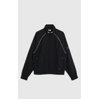 Black Polyamide Sweatshirt