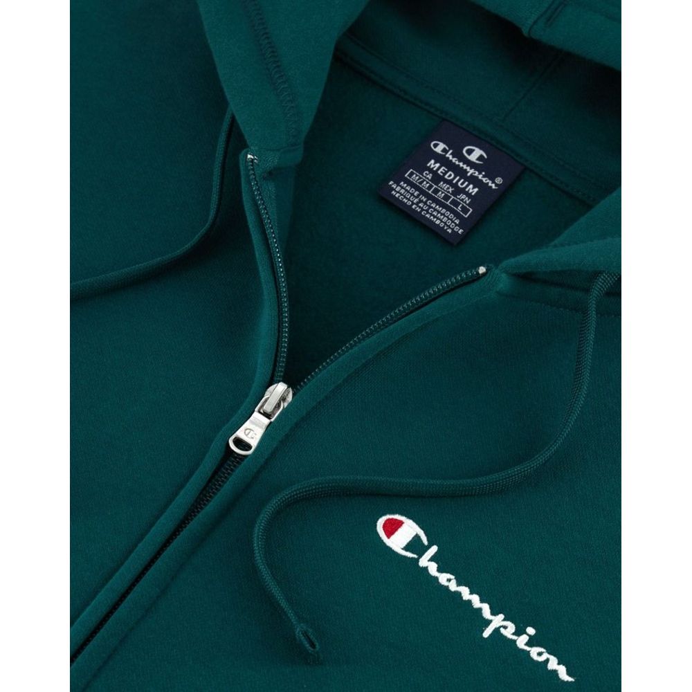 Green Cotton Sweatshirt