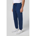 Blue Cotton Joggers (Workout Pants)