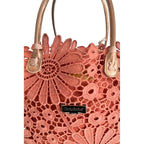 Pink PU Women Handbag