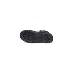 Black Fabric Athletic Sneakers