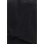 Black Viscose Casual Dress
