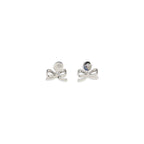Silver Brass Earrings