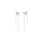 Silver Brass Earrings