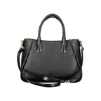 Nero Poliuretano Women's Bag with Adjustable Shoulder Strap