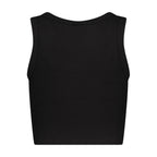 Black Viscose Women's Tank Top